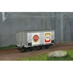 Wagon couvert réfrigéré type Hgb Peroni FS Ep. III - Rivarossi HR67...